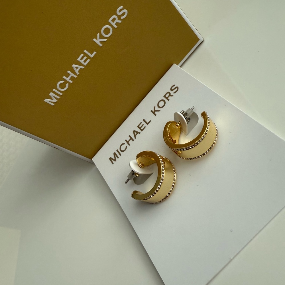Michael Kors Gold Earrings